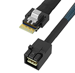 SlimSAS SFF-8654 4i转MiniSAS HD SFF-8643 效劳器硬盘毗连线